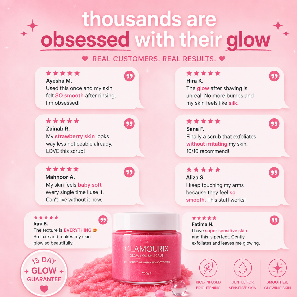 Glamourix Glow Polish Scrub™